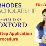 Rhodes Fully-Funded Scholarship at the University of Oxford: Apply Now